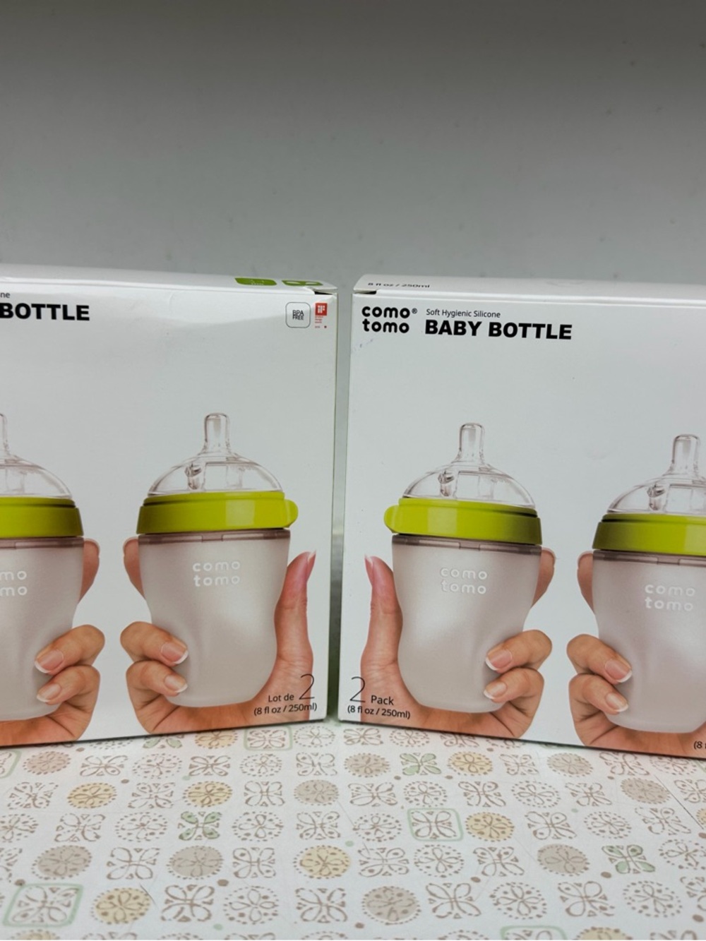 Comotomo Baby Bottle 2Pack (4 bottles total)